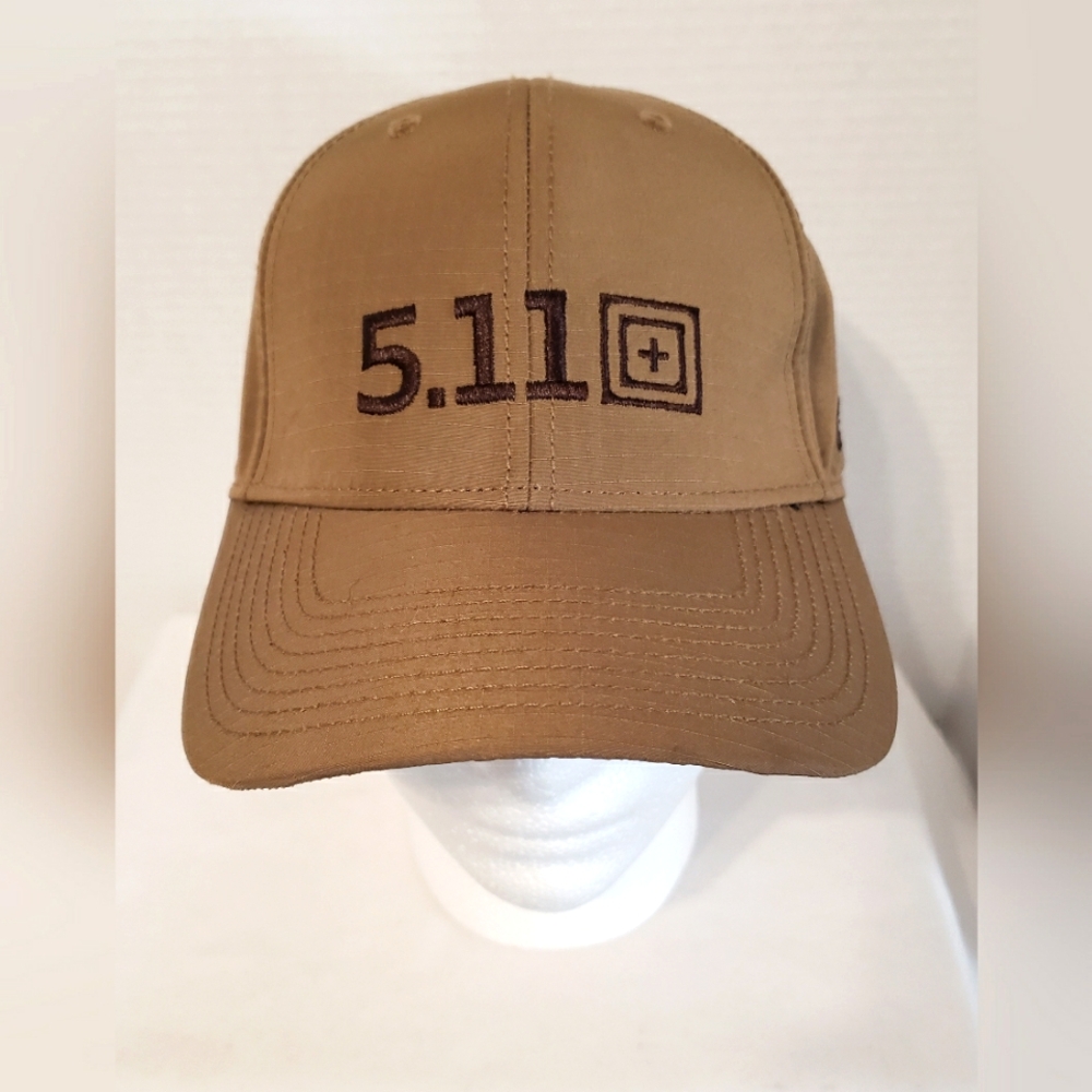 5.11 Tactical 23 Hat Always Be Ready Baseball Cap Military Ripstop Brown